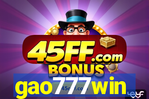 gao777win