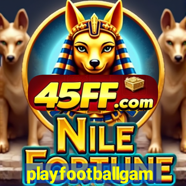 playfootballgames