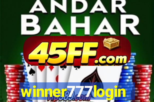 winner777login